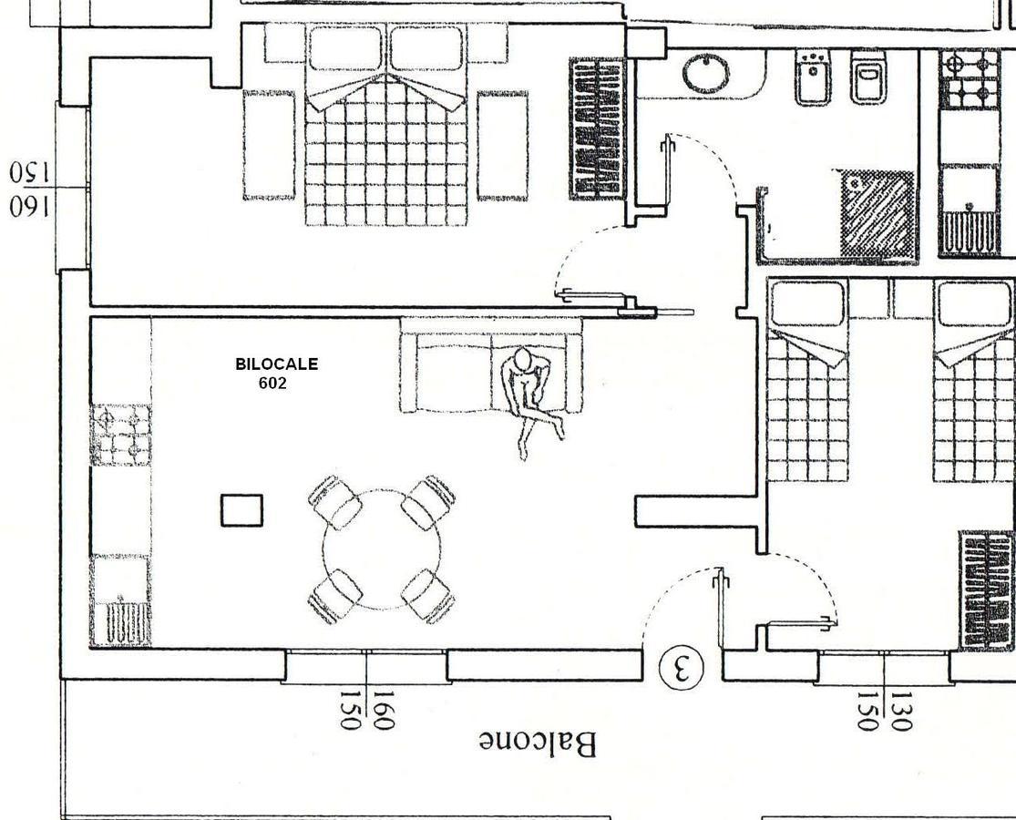 Roma Suite Apartments Cervia Exteriör bild